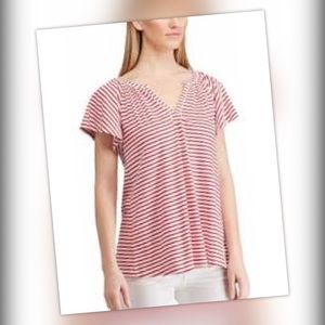 NWT 🎅🏻 - Chaps split neck top